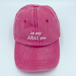 Taylor Swift Pink In My Eras Era Baseball Hat/Cap Adjustable
